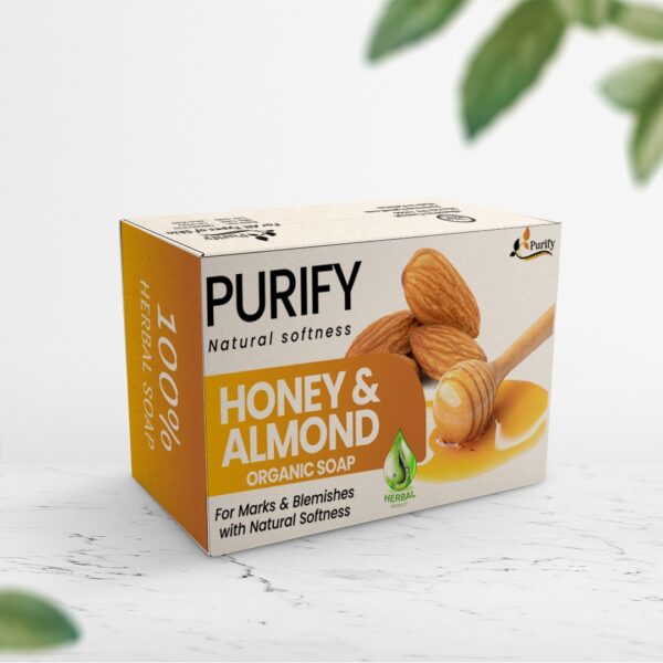 Organic Honey and Almond Soap – natural skin nourishment and glow