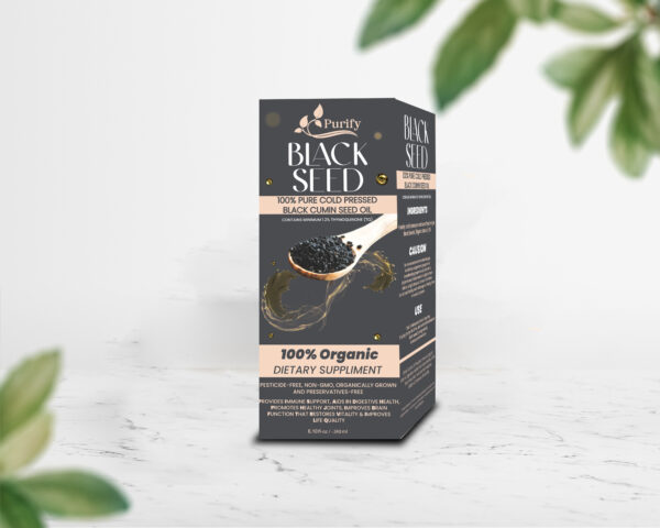 240ml Cold-Pressed Black Seed Oil Bottle – Purify Products